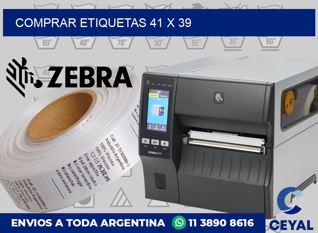 Comprar etiquetas 41 x 39