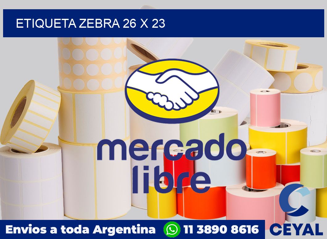 etiqueta zebra 26 x 23