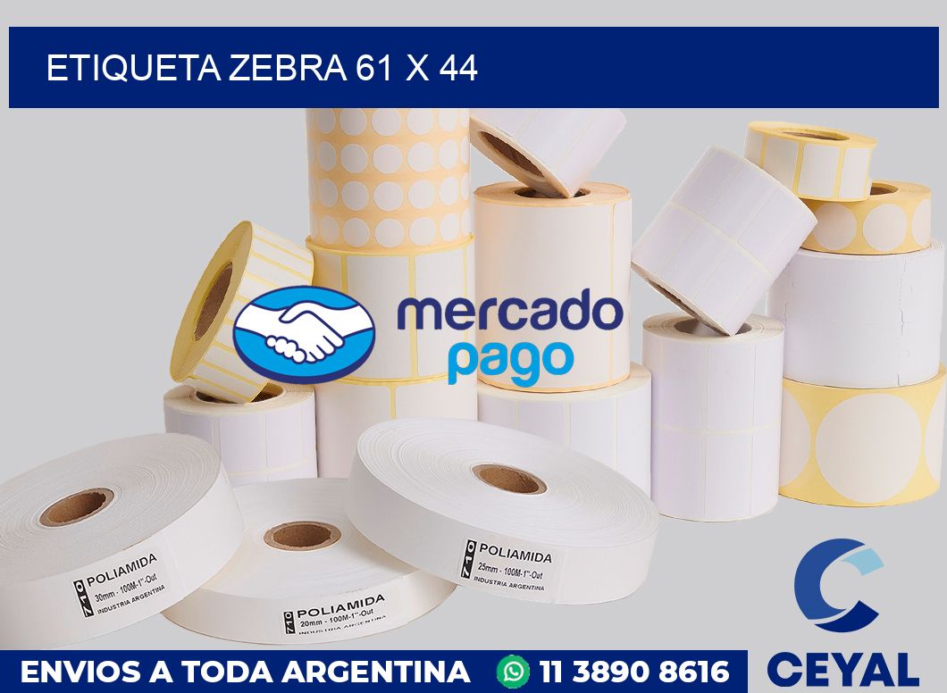 etiqueta zebra 61 x 44
