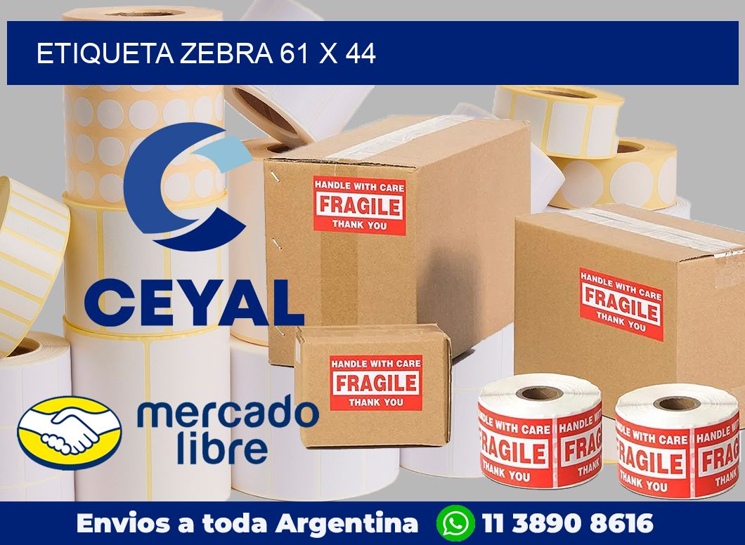 etiqueta zebra 61 x 44
