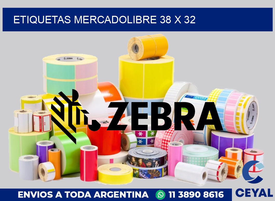etiquetas mercadolibre 38 x 32