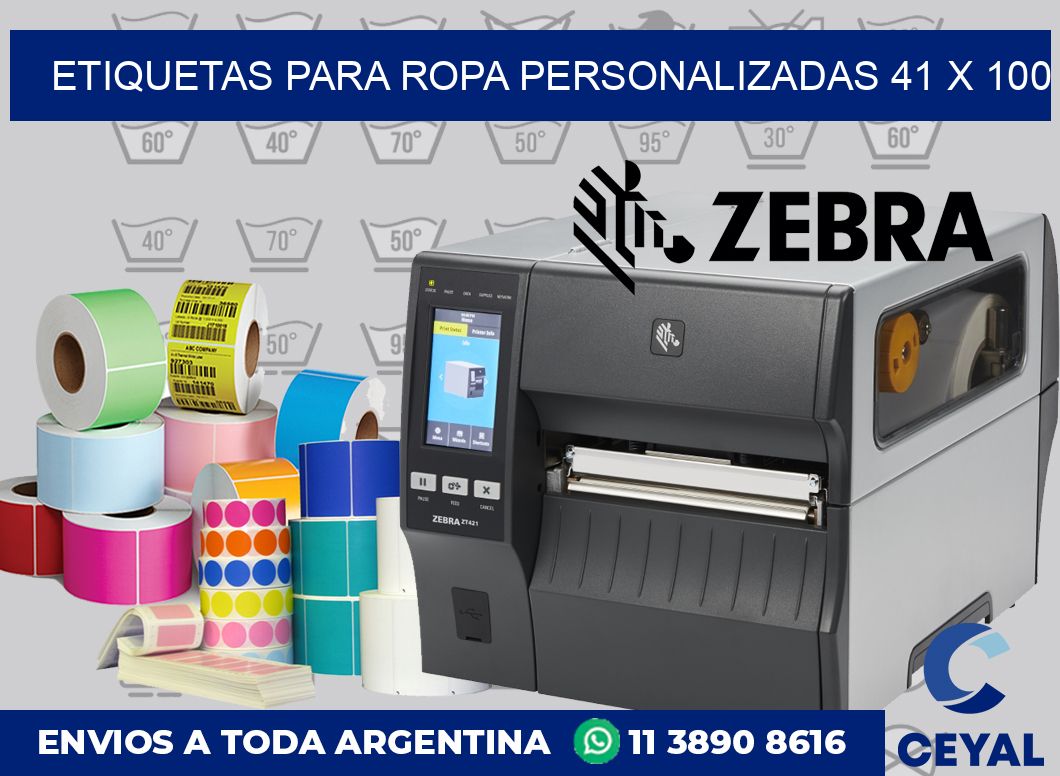 etiquetas para ropa personalizadas 41 x 100