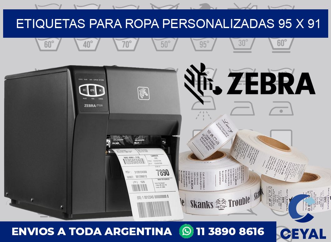 etiquetas para ropa personalizadas 95 x 91