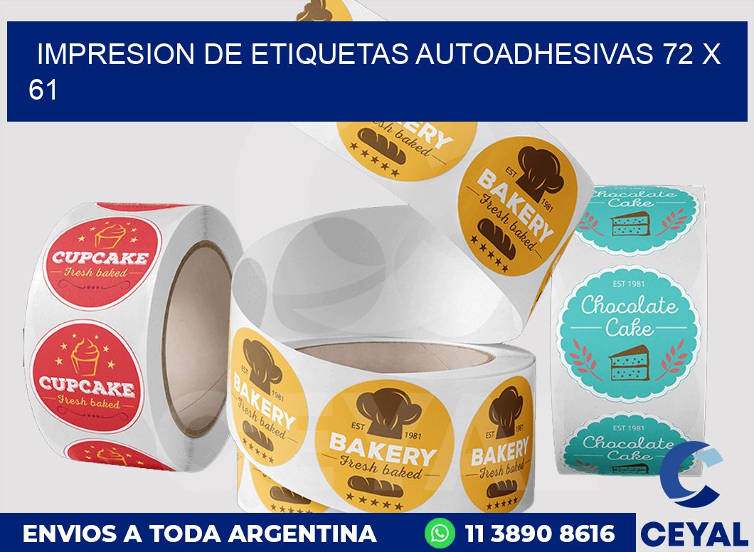 impresion de etiquetas autoadhesivas 72 x 61