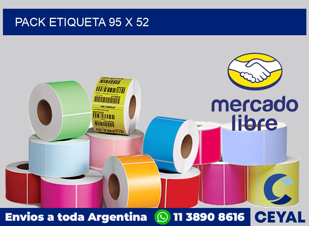 pack etiqueta 95 x 52
