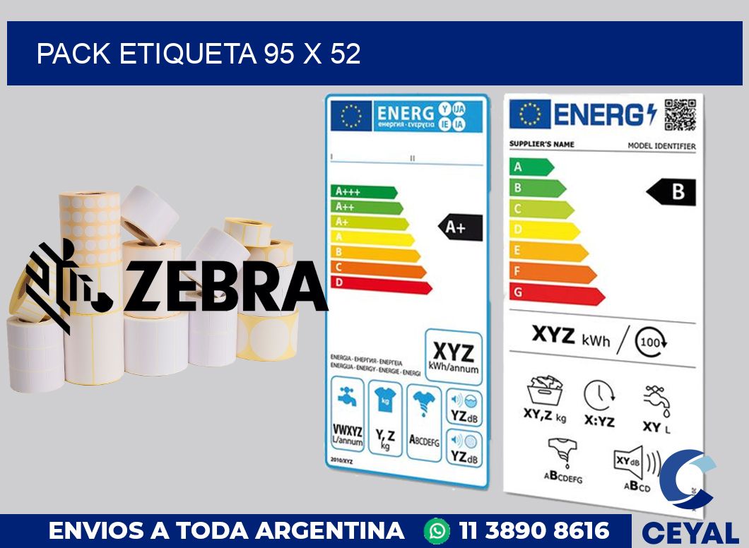 pack etiqueta 95 x 52