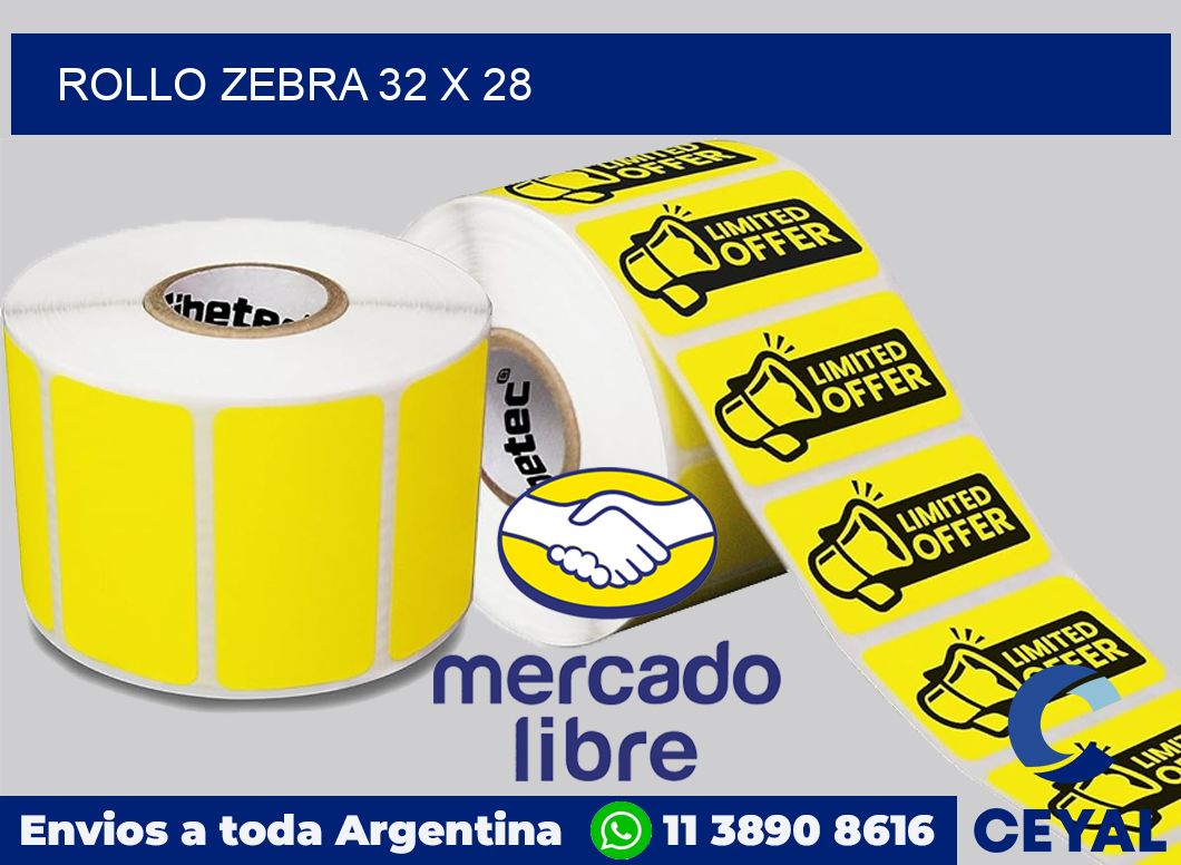 rollo zebra 32 x 28
