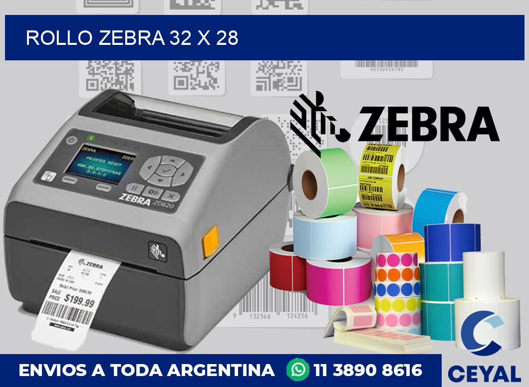 rollo zebra 32 x 28