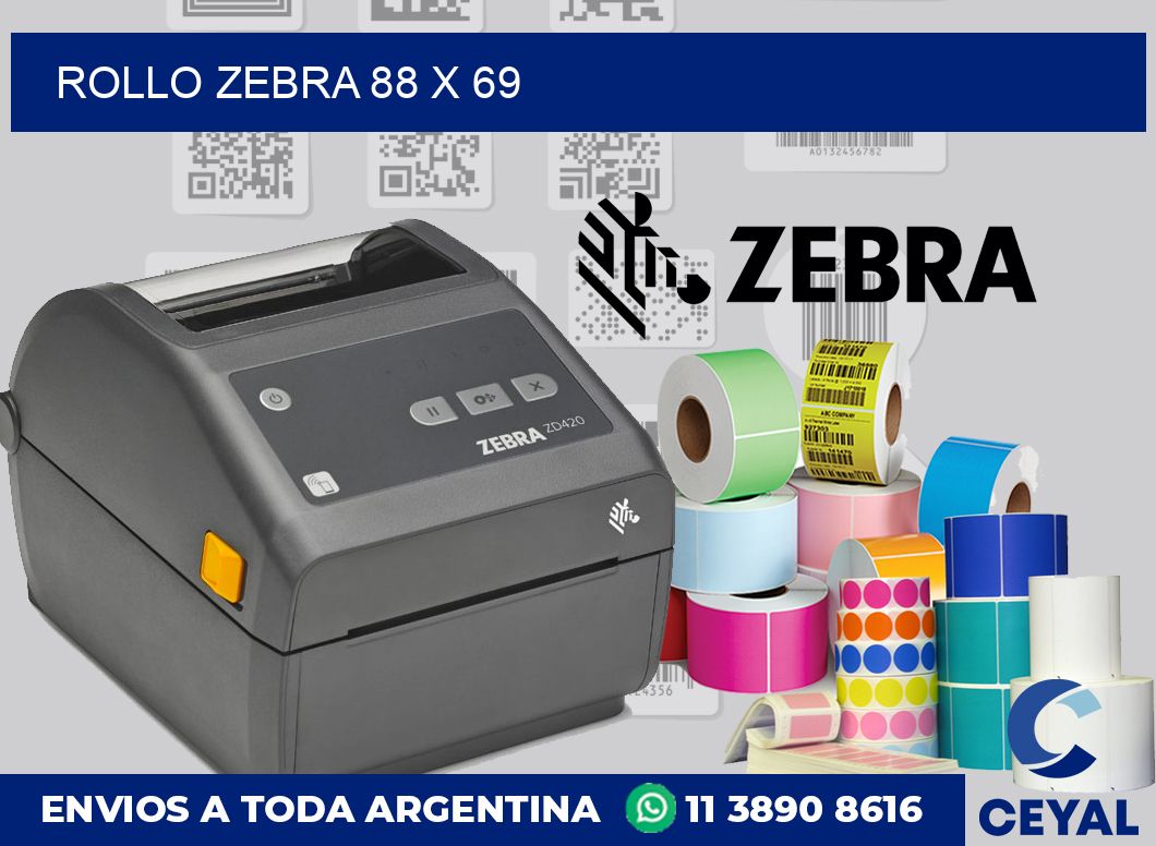 rollo zebra 88 x 69