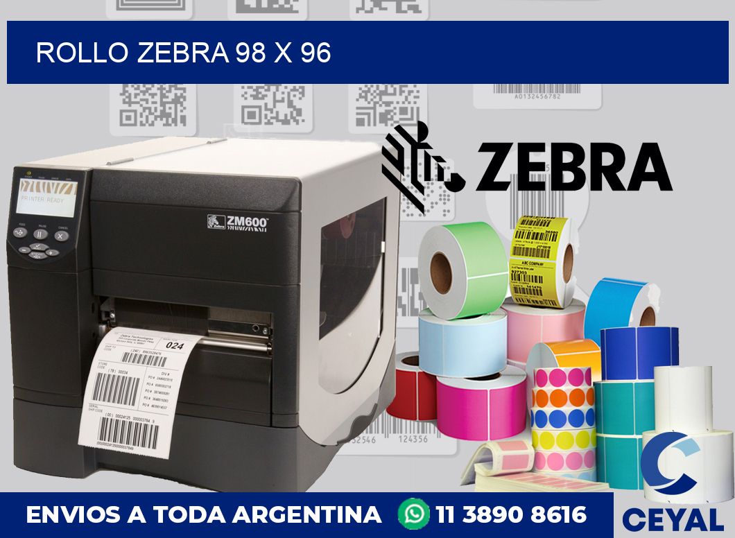 rollo zebra 98 x 96