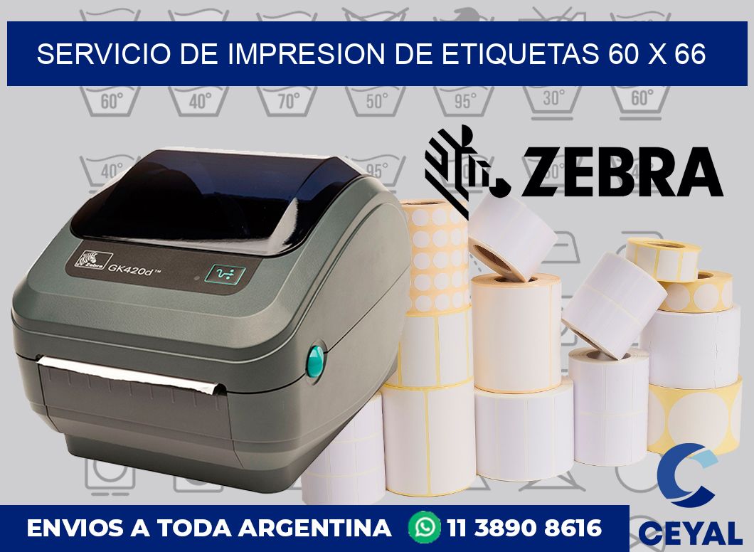 servicio de impresion de etiquetas 60 x 66