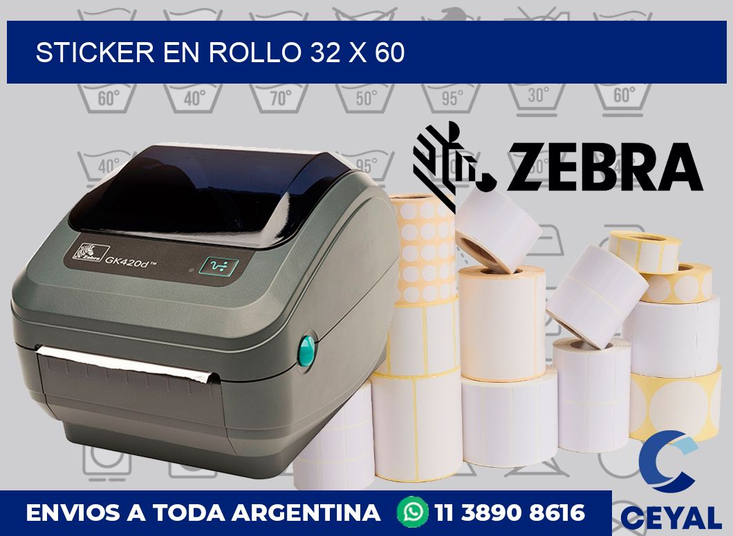 sticker en rollo 32 x 60