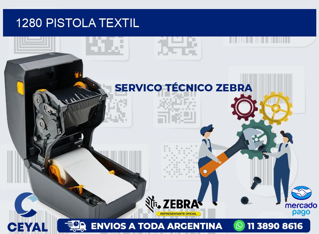 1280 PISTOLA TEXTIL