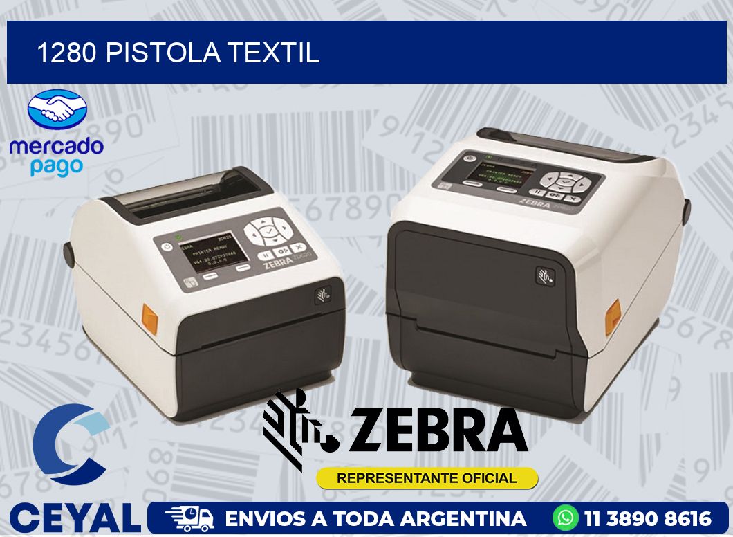 1280 PISTOLA TEXTIL