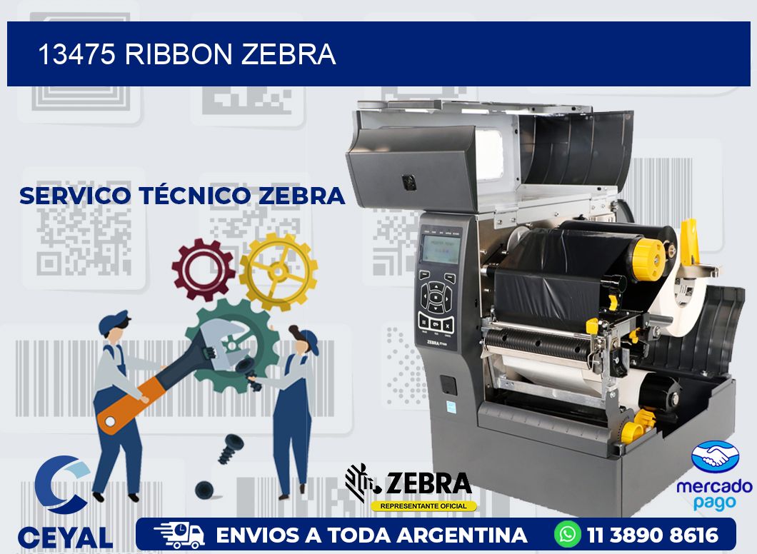 13475 RIBBON ZEBRA