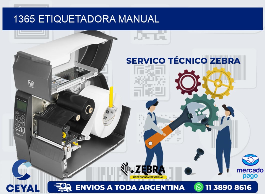 1365 ETIQUETADORA MANUAL