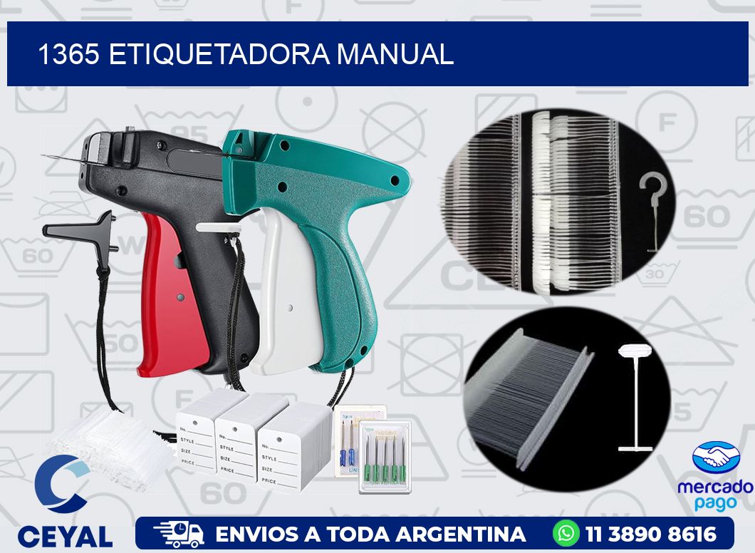 1365 ETIQUETADORA MANUAL