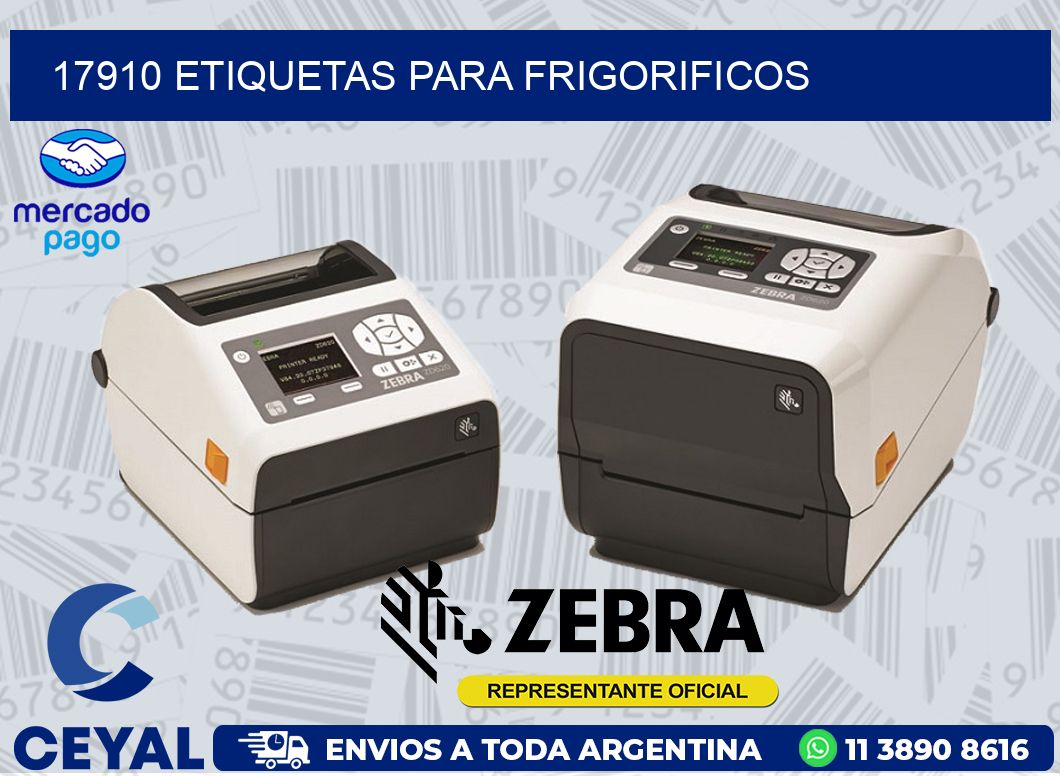 17910 ETIQUETAS PARA FRIGORIFICOS