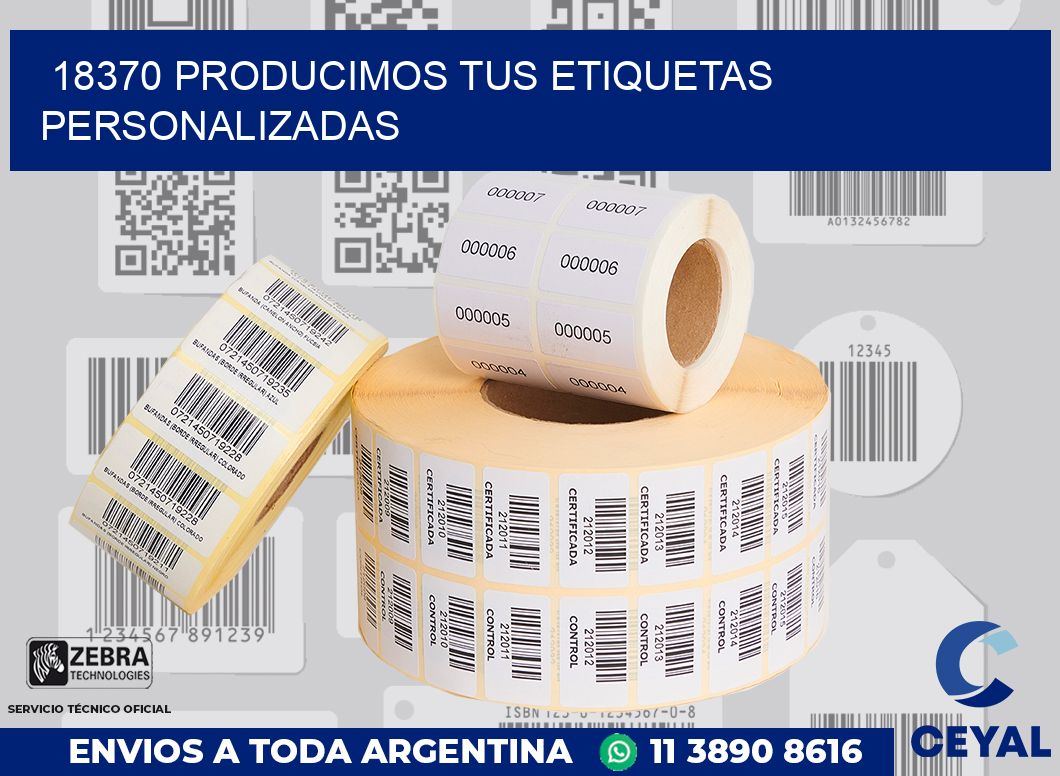 18370 PRODUCIMOS TUS ETIQUETAS PERSONALIZADAS