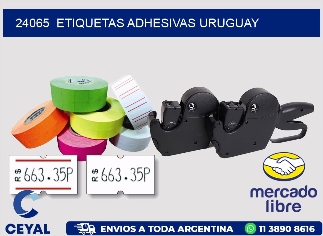 24065  ETIQUETAS ADHESIVAS URUGUAY