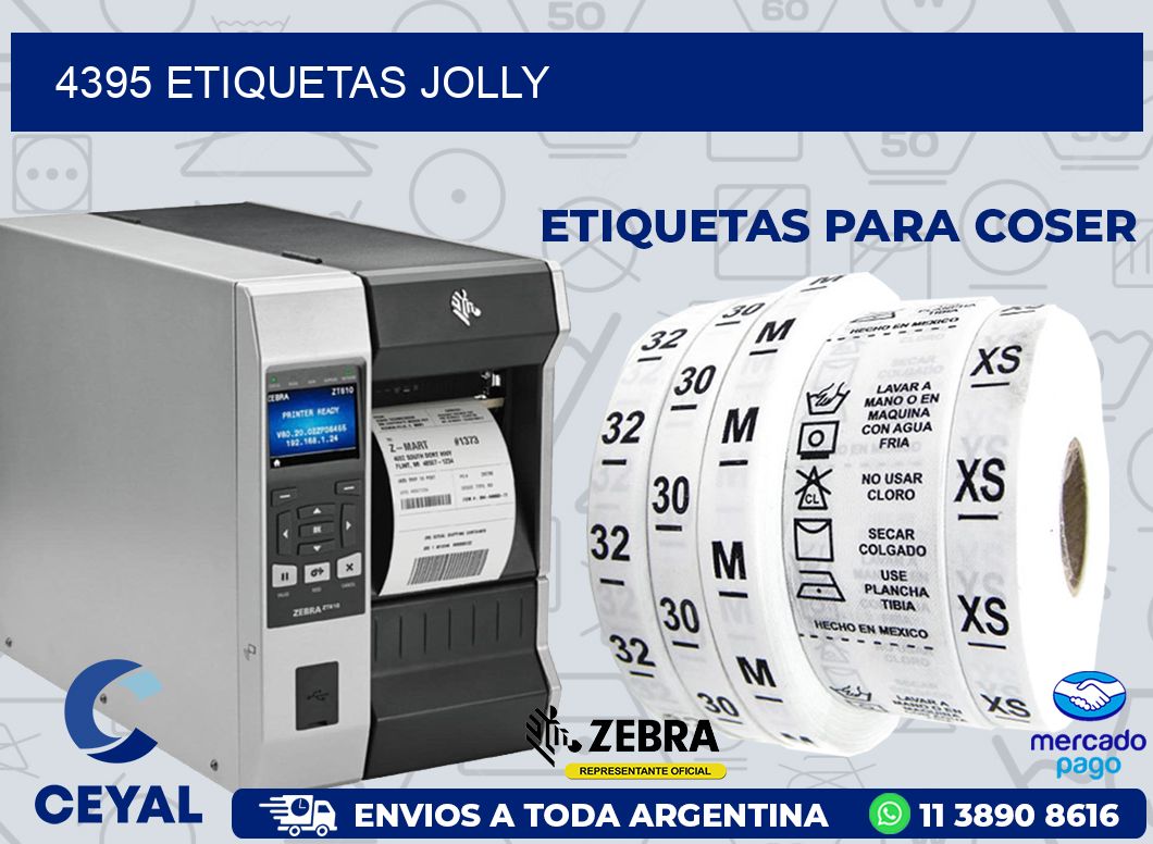 4395 ETIQUETAS JOLLY