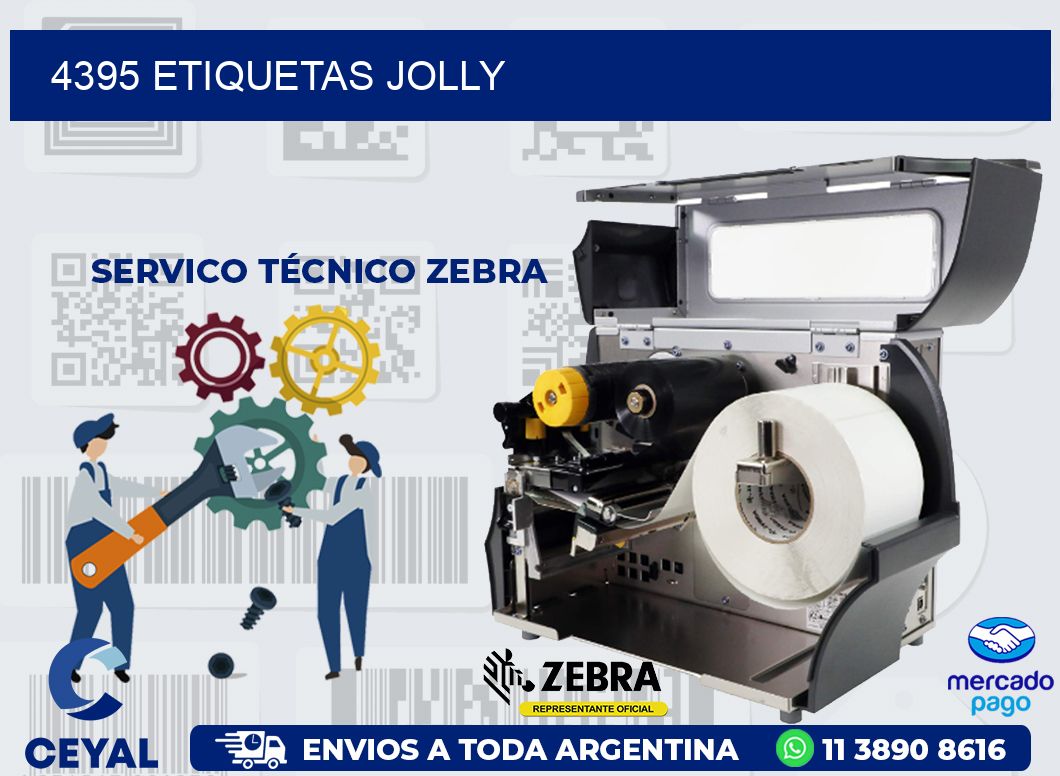 4395 ETIQUETAS JOLLY