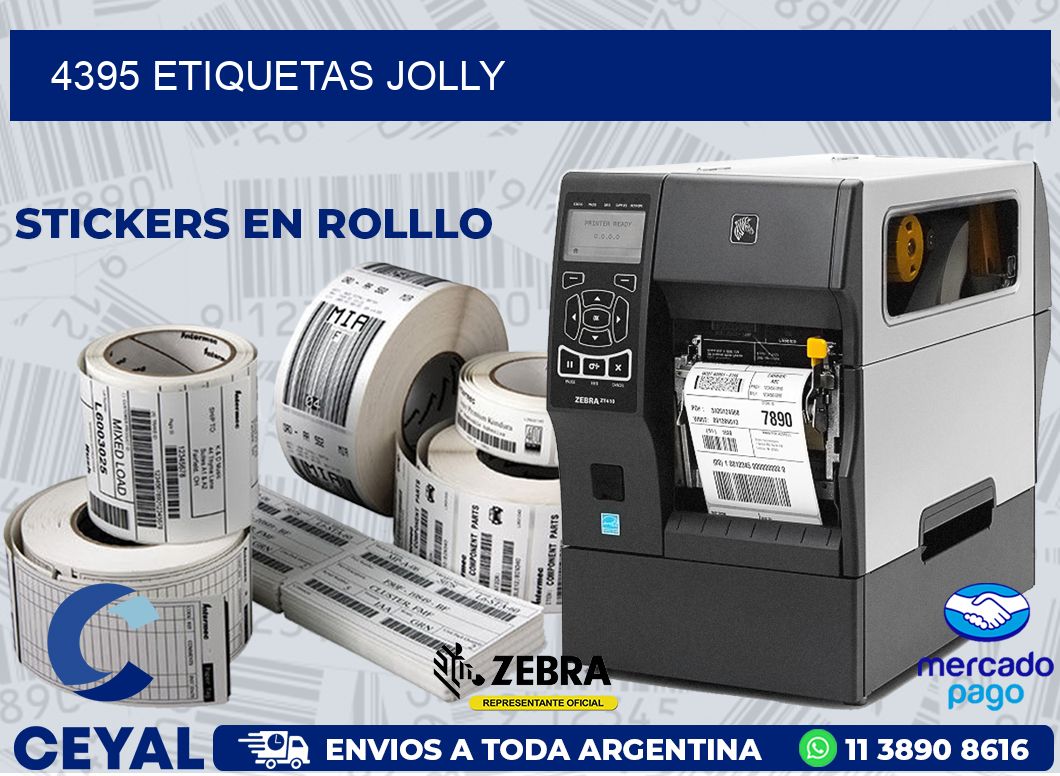 4395 ETIQUETAS JOLLY