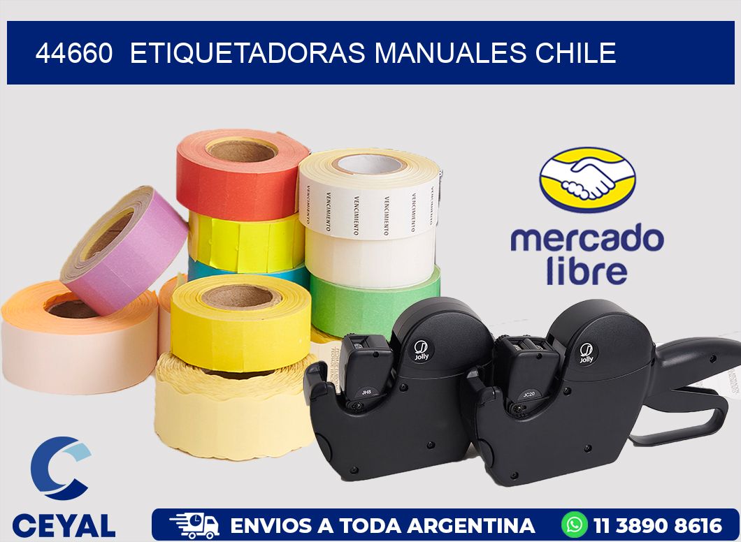 44660 ETIQUETADORAS MANUALES CHILE