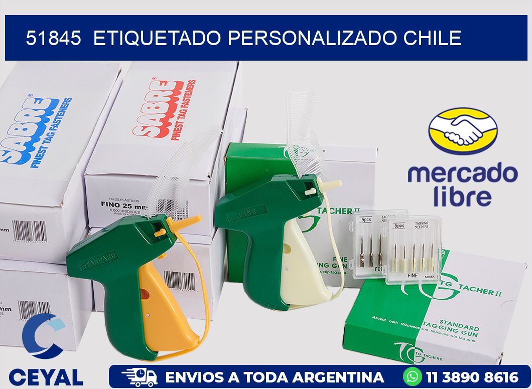 51845 ETIQUETADO PERSONALIZADO CHILE
