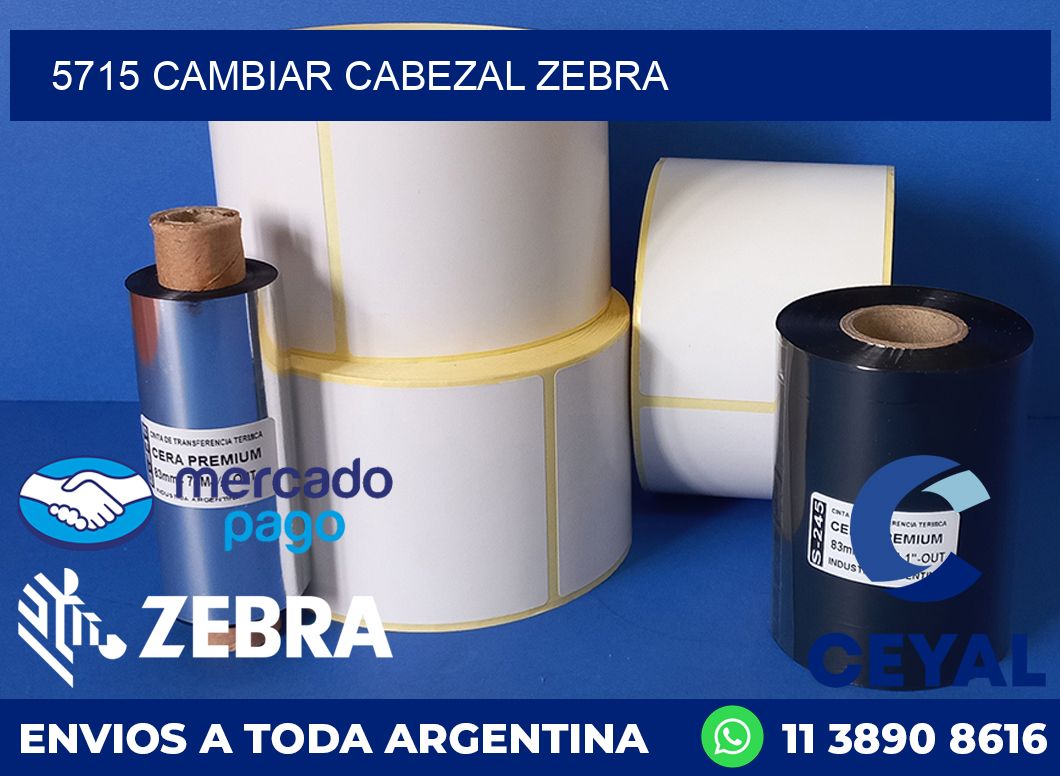 5715 CAMBIAR CABEZAL ZEBRA