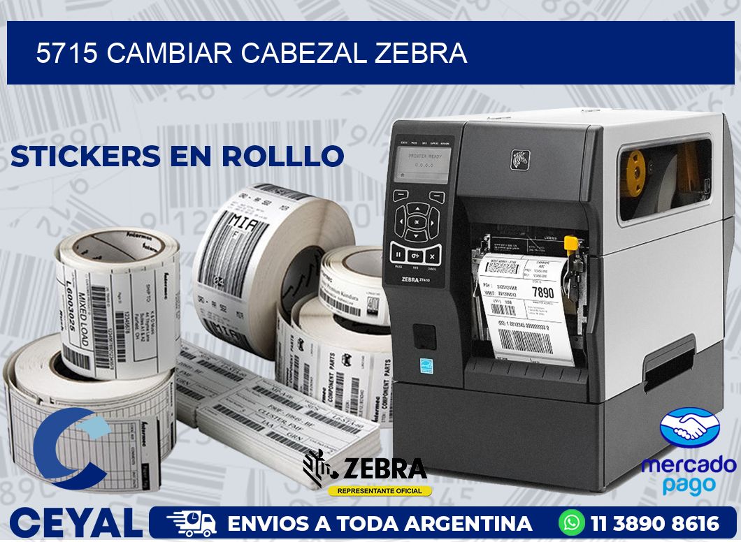 5715 CAMBIAR CABEZAL ZEBRA