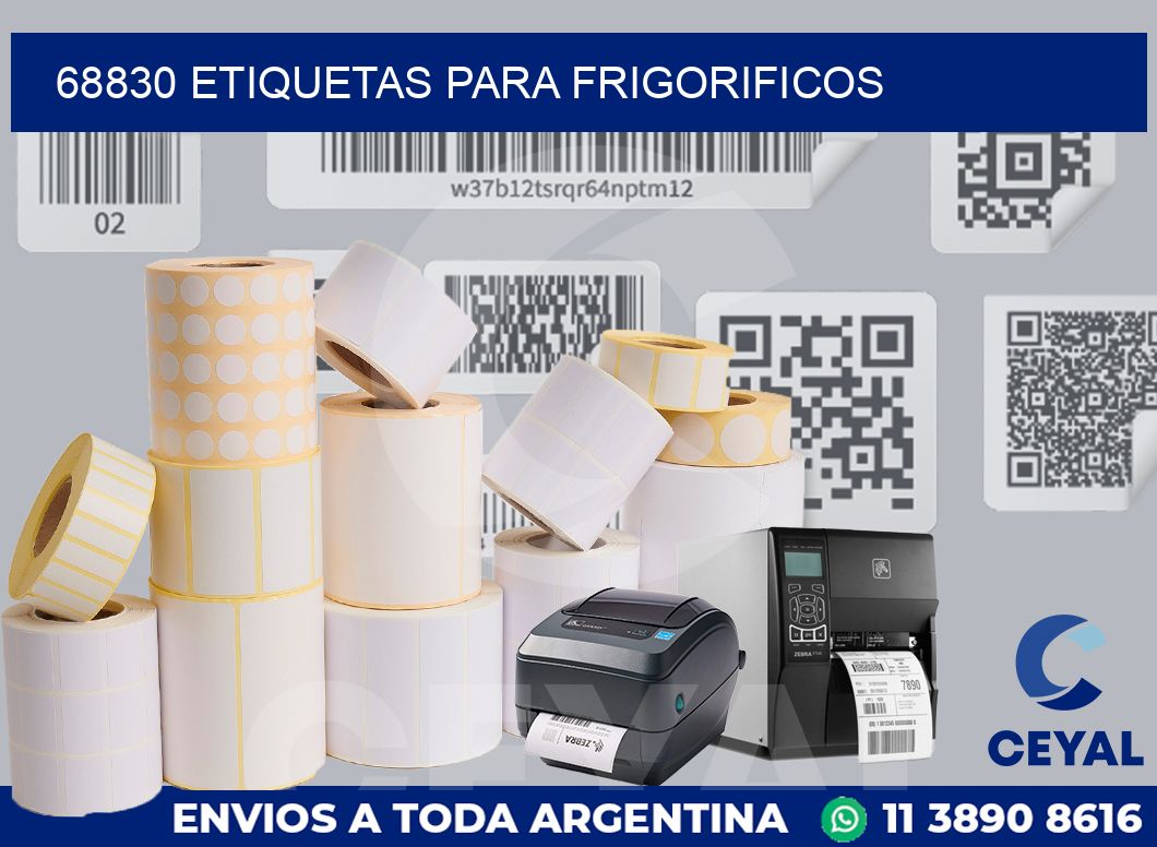 68830 ETIQUETAS PARA FRIGORIFICOS
