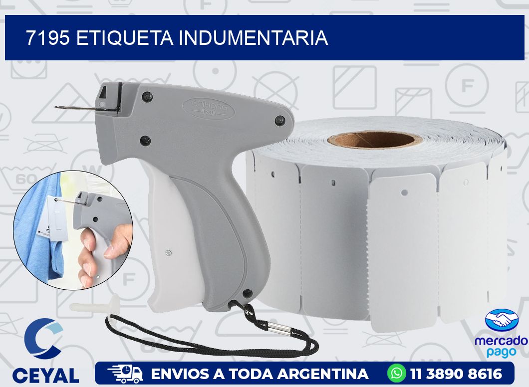 7195 ETIQUETA INDUMENTARIA