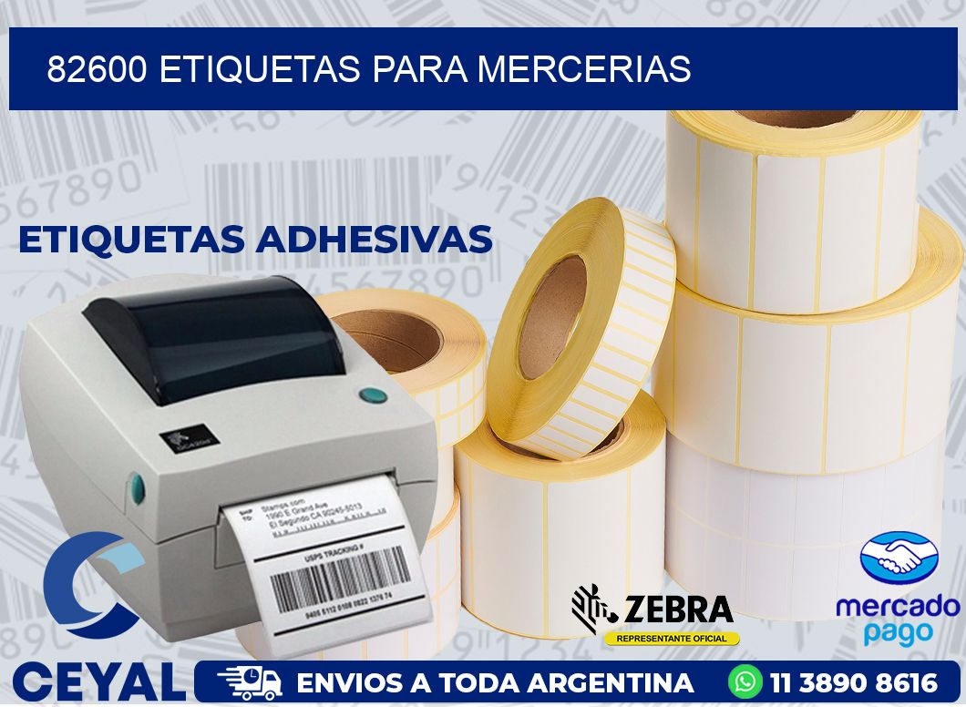 82600 ETIQUETAS PARA MERCERIAS