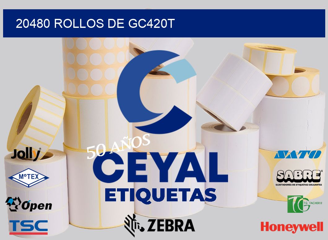 20480 ROLLOS DE GC420T