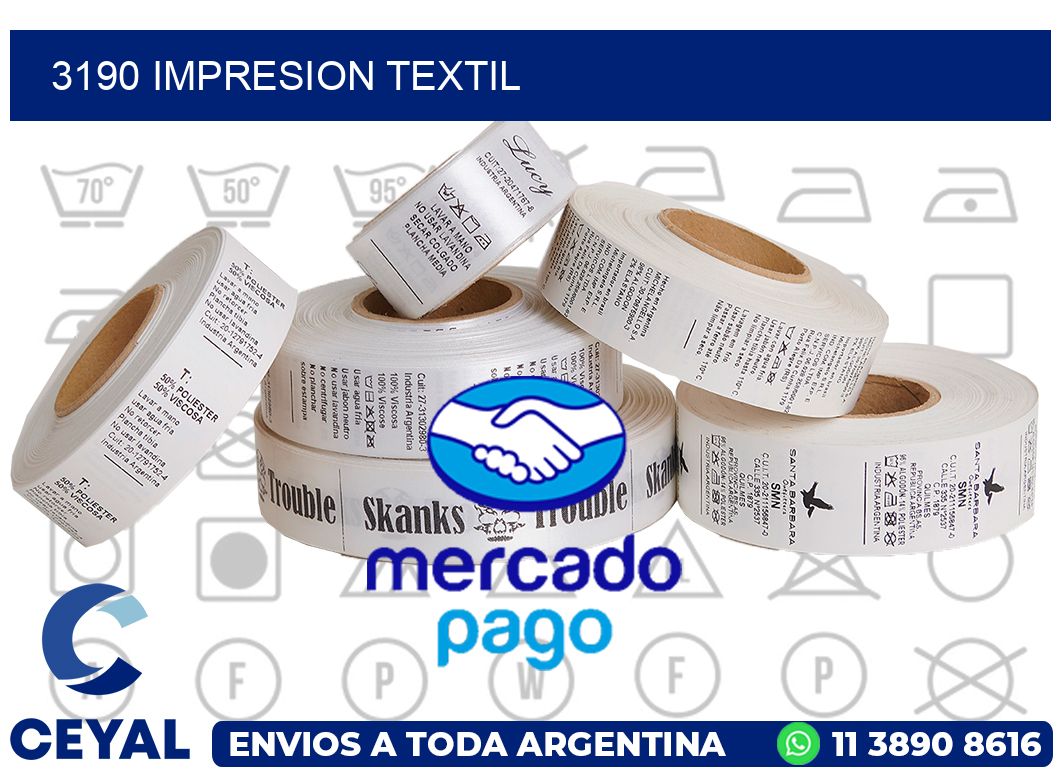 3190 IMPRESION TEXTIL