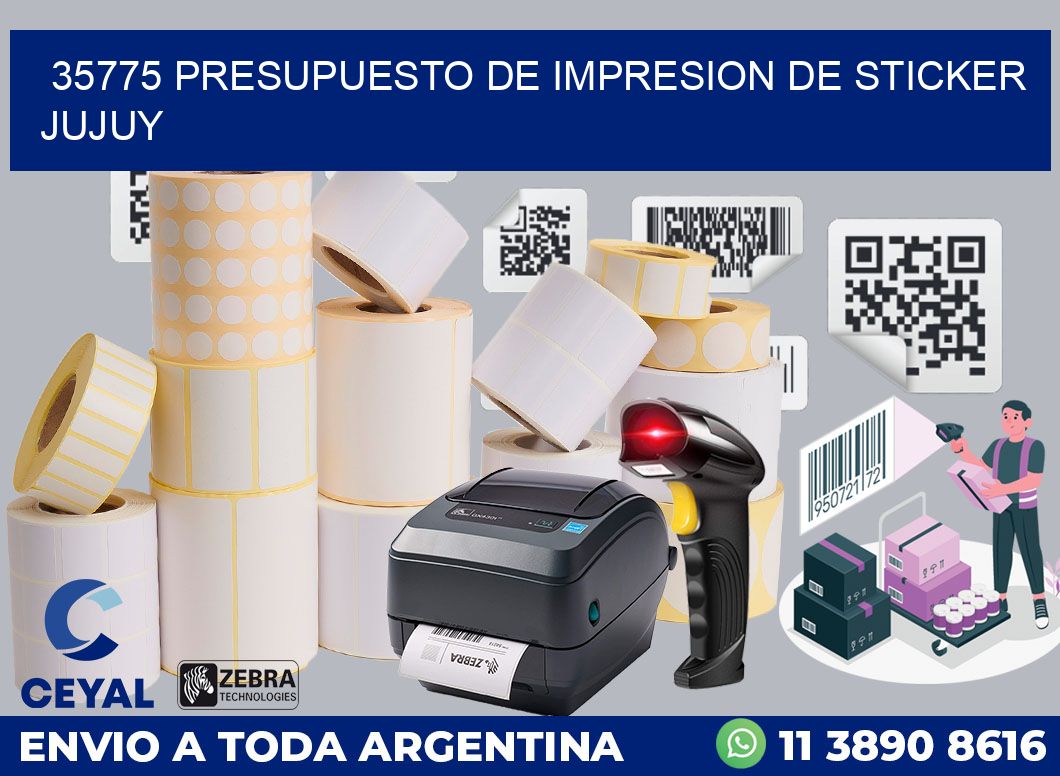35775 PRESUPUESTO DE IMPRESION DE STICKER JUJUY