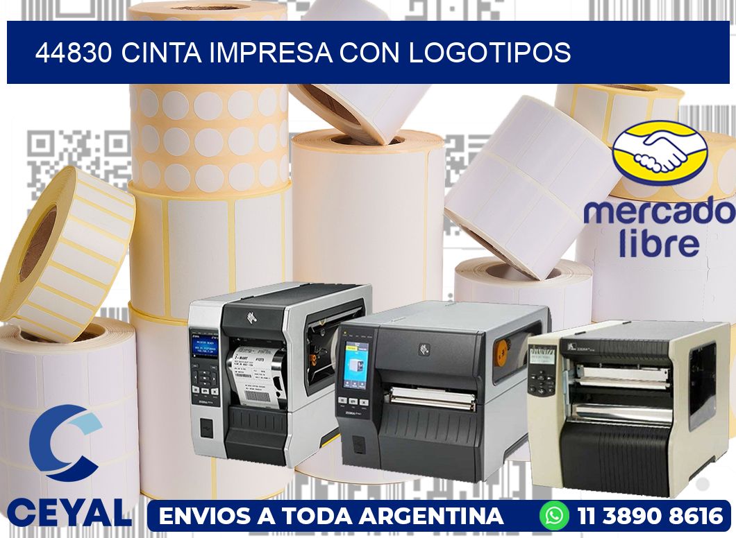 44830 CINTA IMPRESA CON LOGOTIPOS