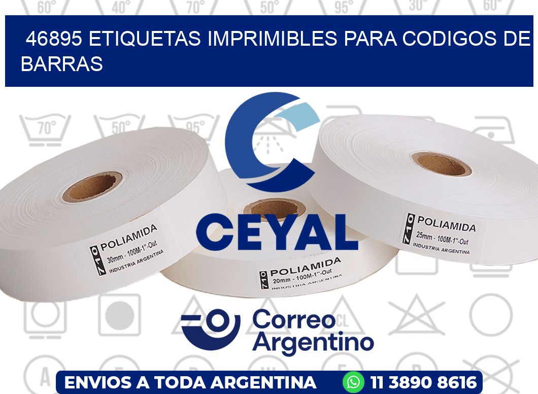 46895 ETIQUETAS IMPRIMIBLES PARA CODIGOS DE BARRAS