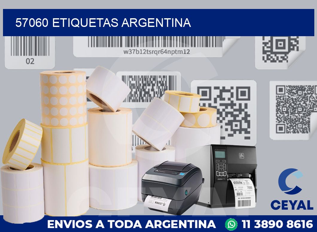 57060 etiquetas Argentina