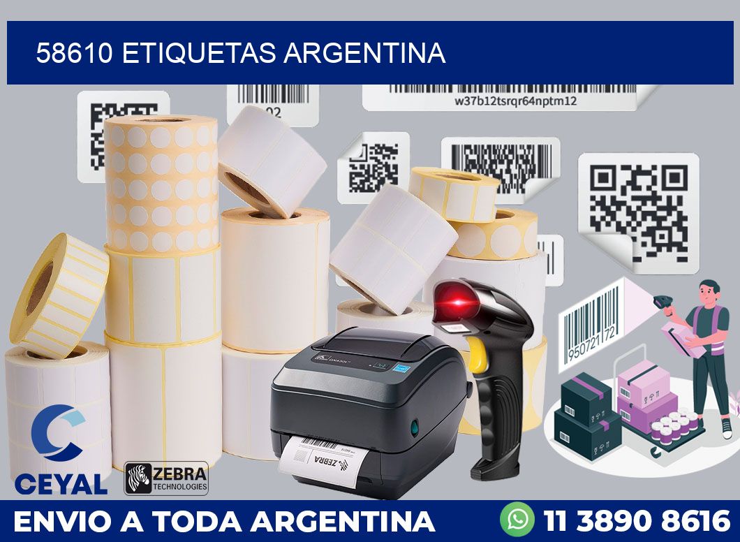 58610 etiquetas Argentina