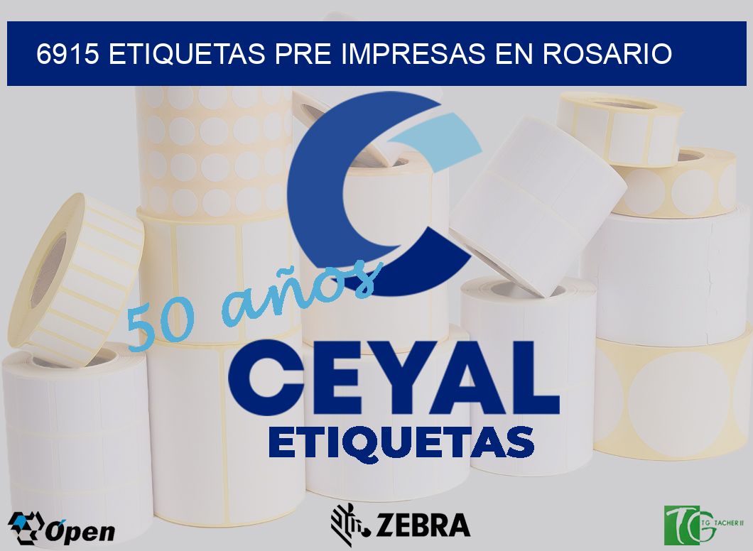 6915 ETIQUETAS PRE IMPRESAS EN ROSARIO