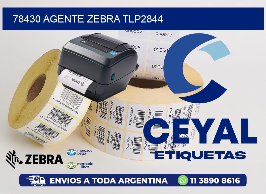 78430 AGENTE ZEBRA TLP2844