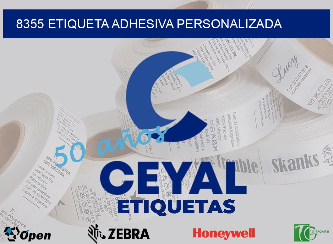8355 ETIQUETA ADHESIVA PERSONALIZADA