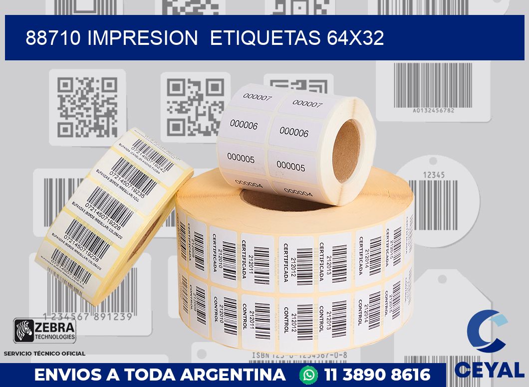 88710 impresion  etiquetas 64x32