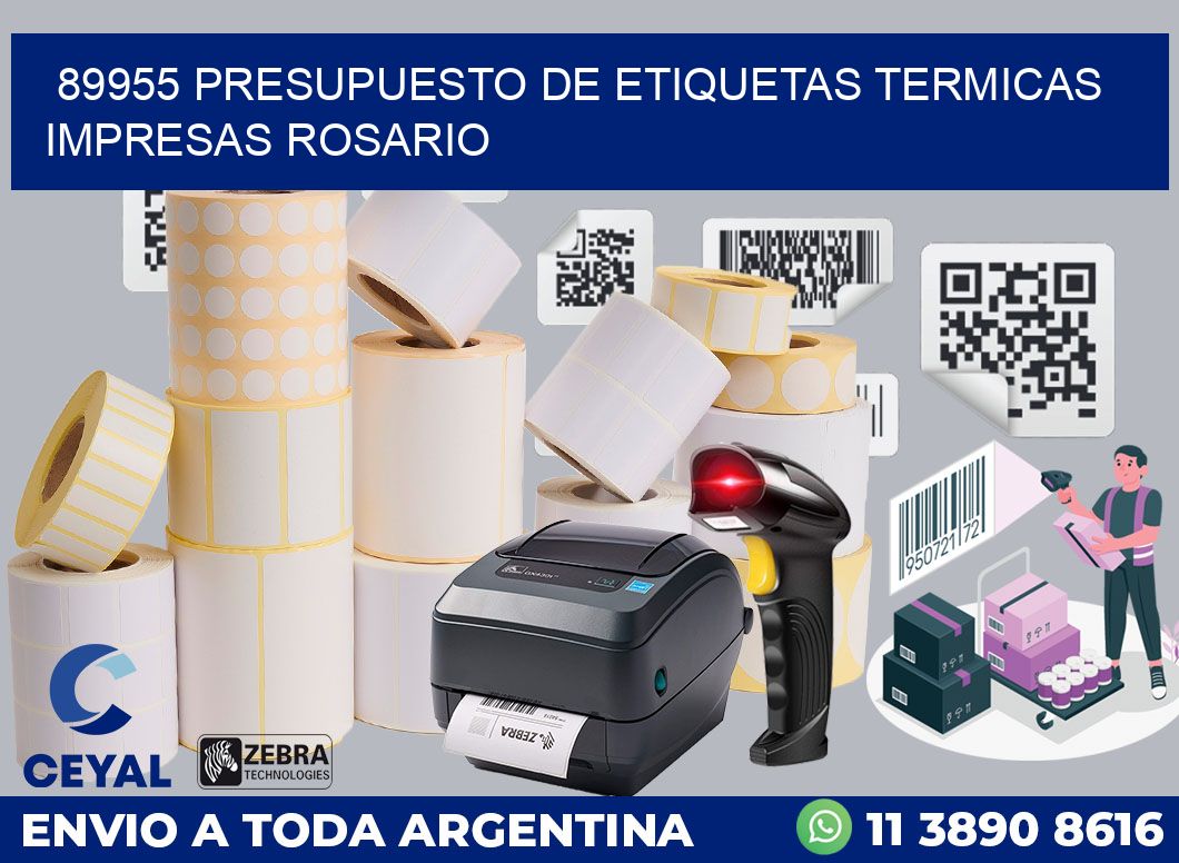 89955 PRESUPUESTO DE ETIQUETAS TERMICAS IMPRESAS ROSARIO
