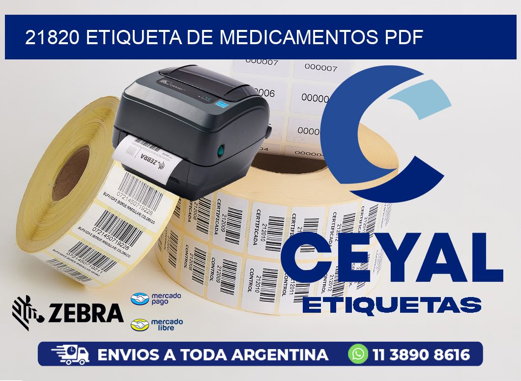 21820 etiqueta de medicamentos pdf