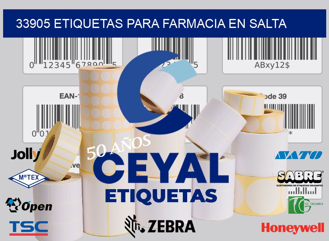 33905 ETIQUETAS PARA FARMACIA EN SALTA