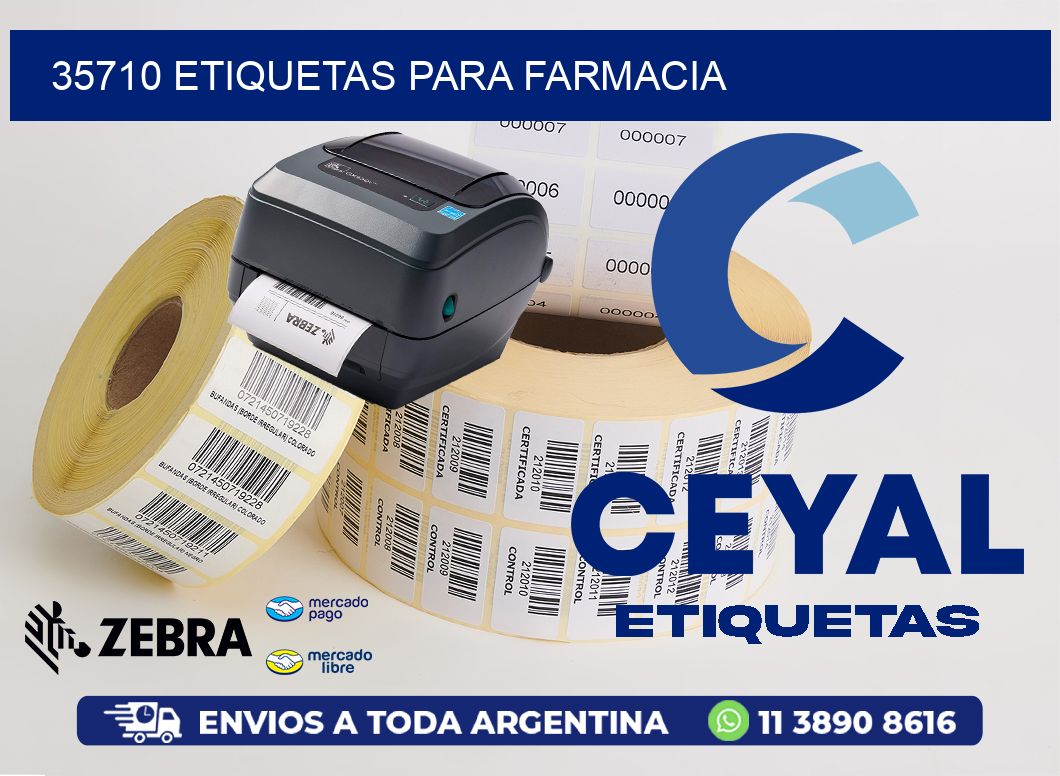 35710 ETIQUETAS PARA FARMACIA