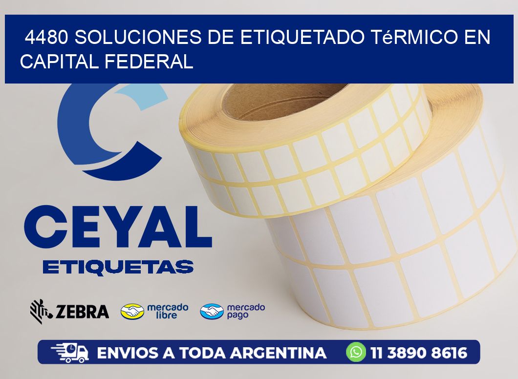 4480 Soluciones de Etiquetado Térmico en Capital Federal